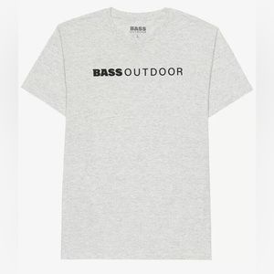 Bass Outdoor Men's Lined T-shirt in Oatmeal Heather